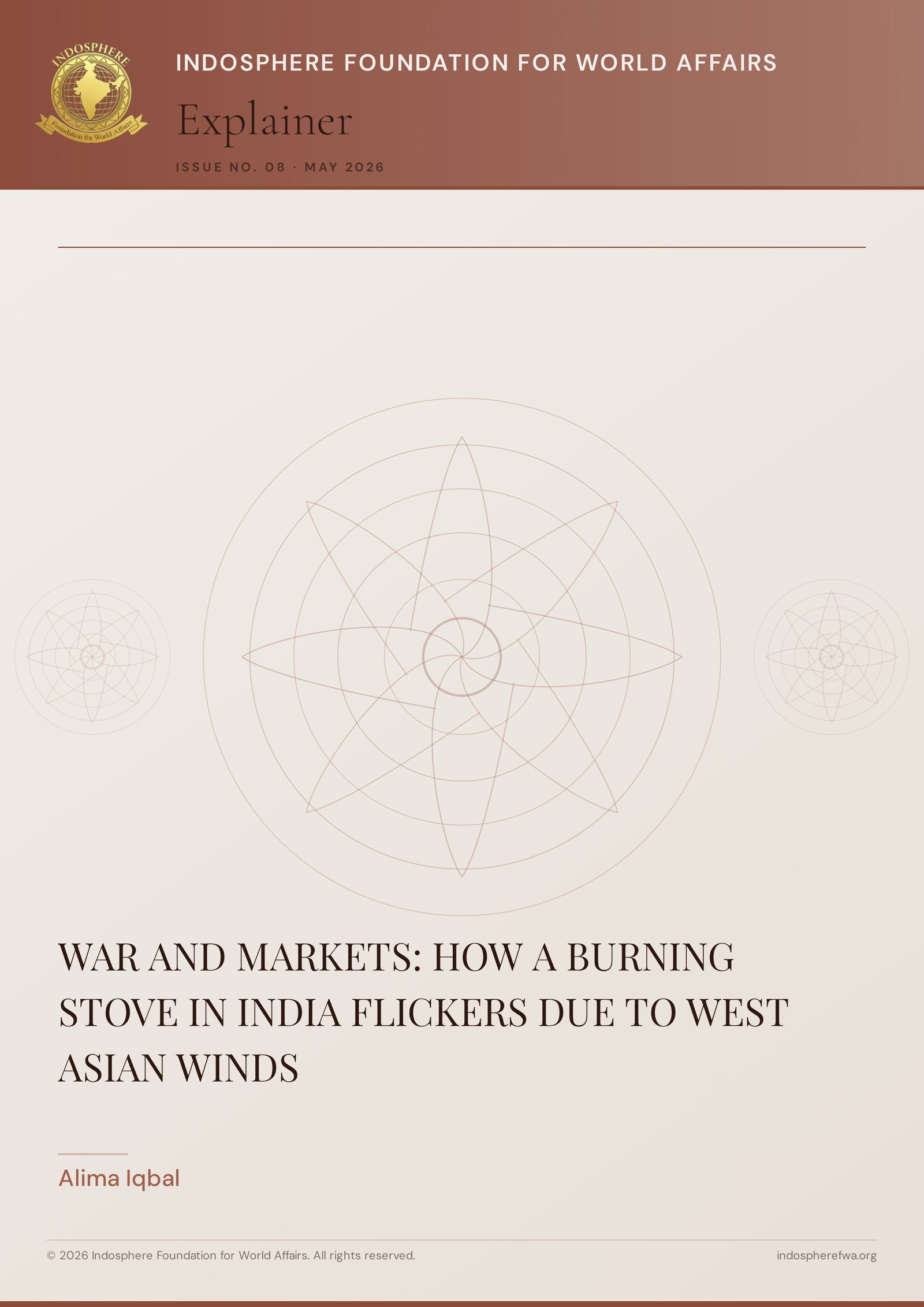 WAR AND MARKETS: How a burning stove in India flicker due to west Asian winds