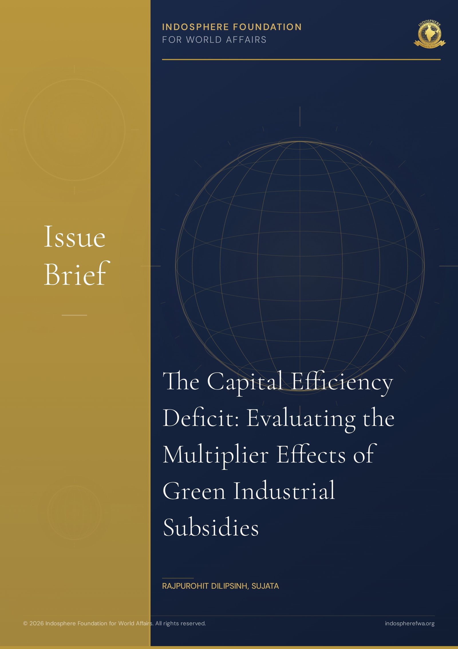 The Capital Efficiency Deficit: Evaluating the Multiplier Effects of Green Industrial Subsidies