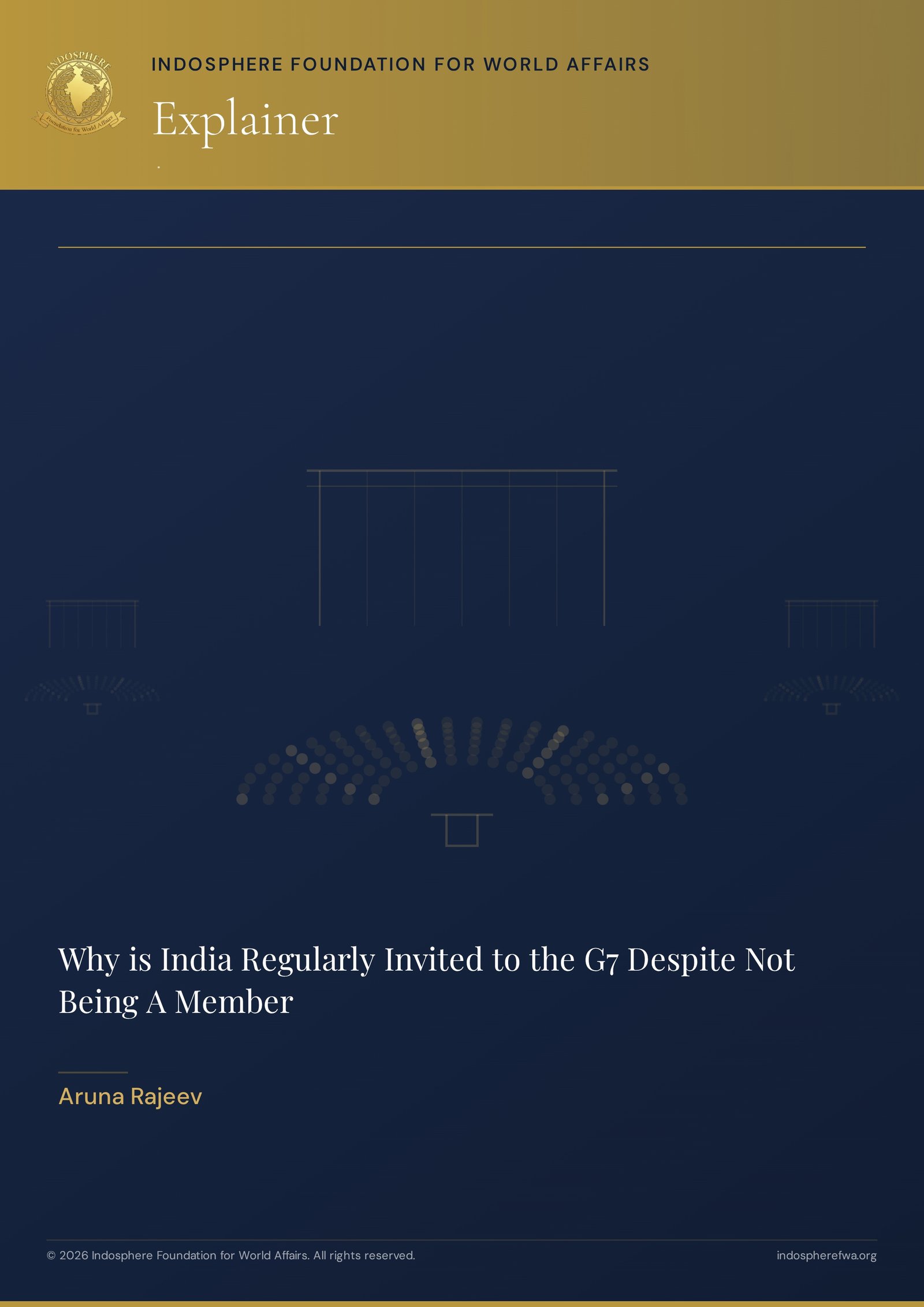 Why is India Regularly Invited to the G7 Despite Not Being A Member