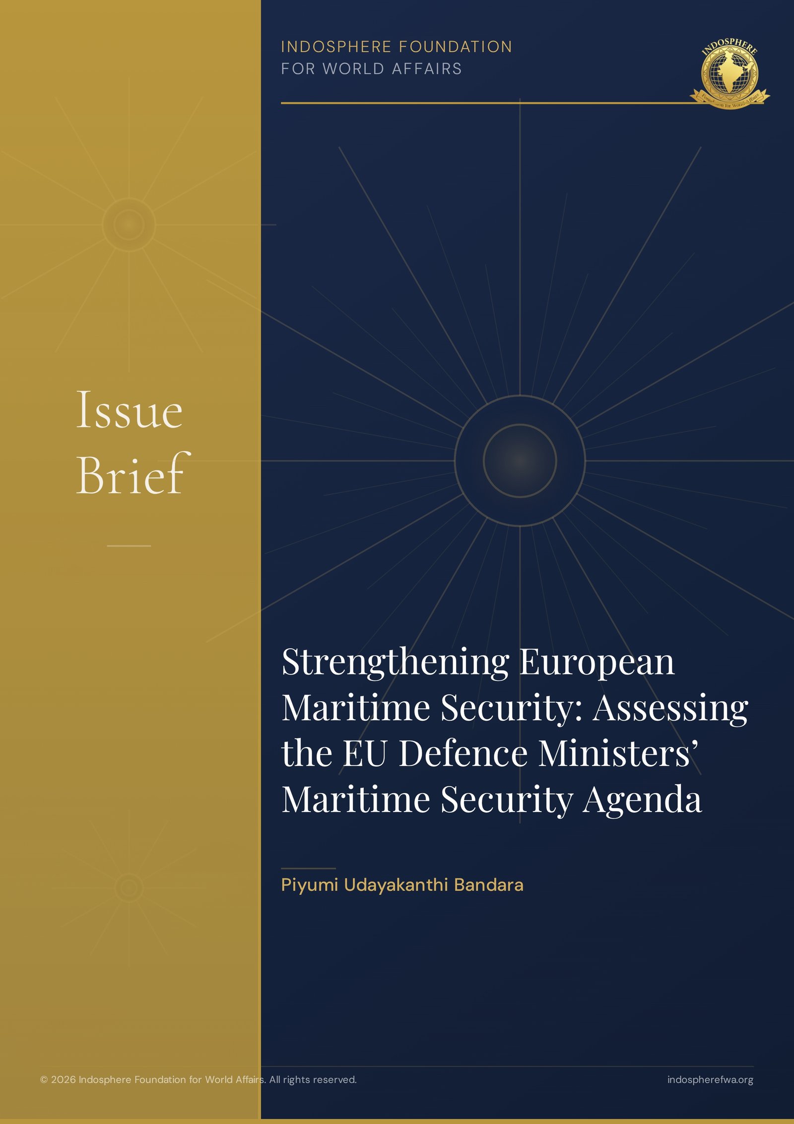 Strengthening European Maritime Security: Assessing the EU Defence Ministers’ Maritime Security Agenda