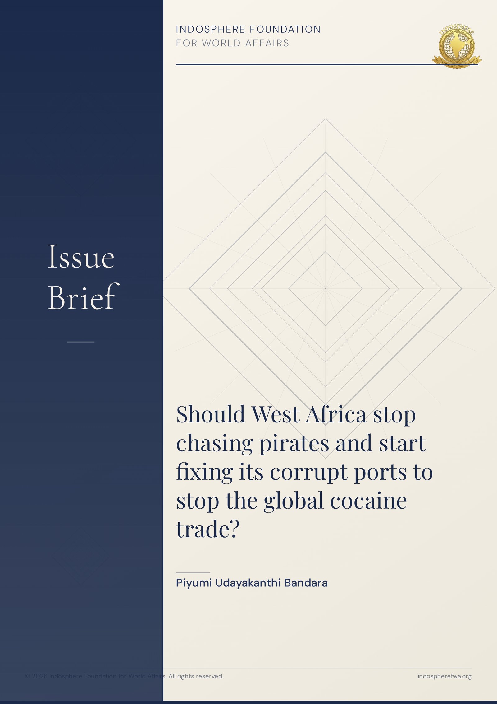Should West Africa stop chasing pirates and start fixing its corrupt ports to stop the global cocaine trade?