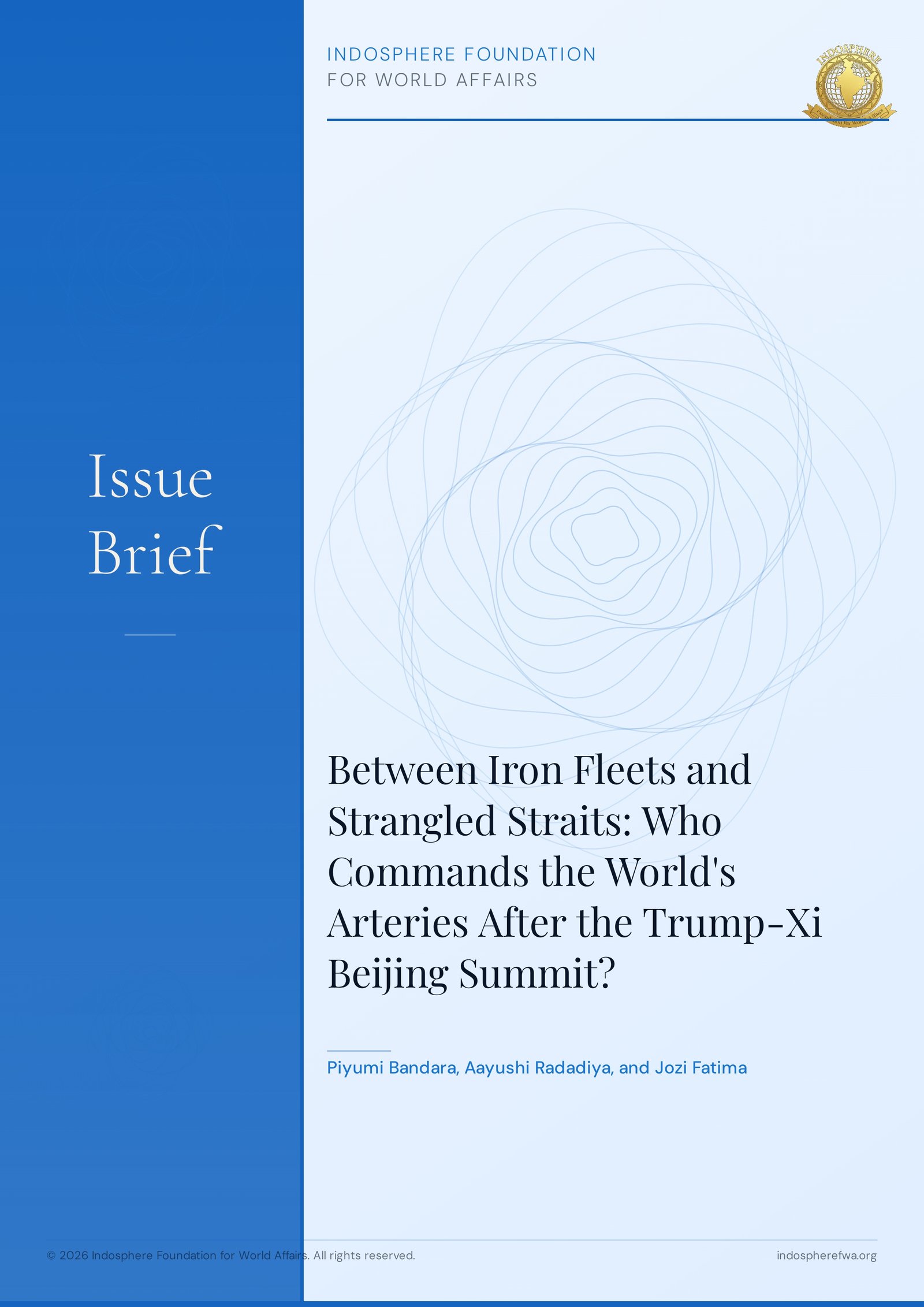 Between Iron Fleets and Strangled Straits: Who Commands the World's Arteries After the Trump-Xi Beijing Summit?