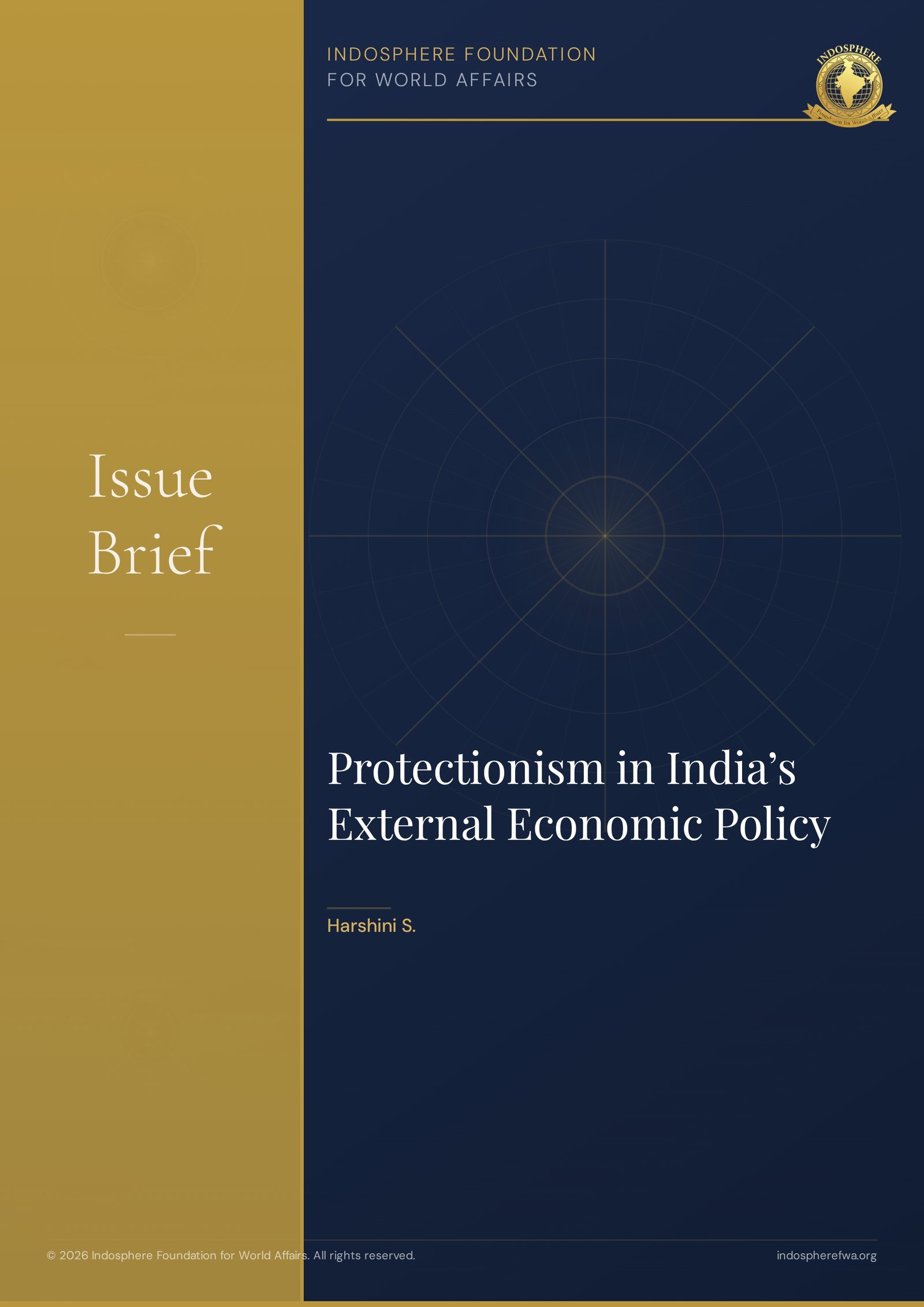 Protectionism in India’s External Economic Policy