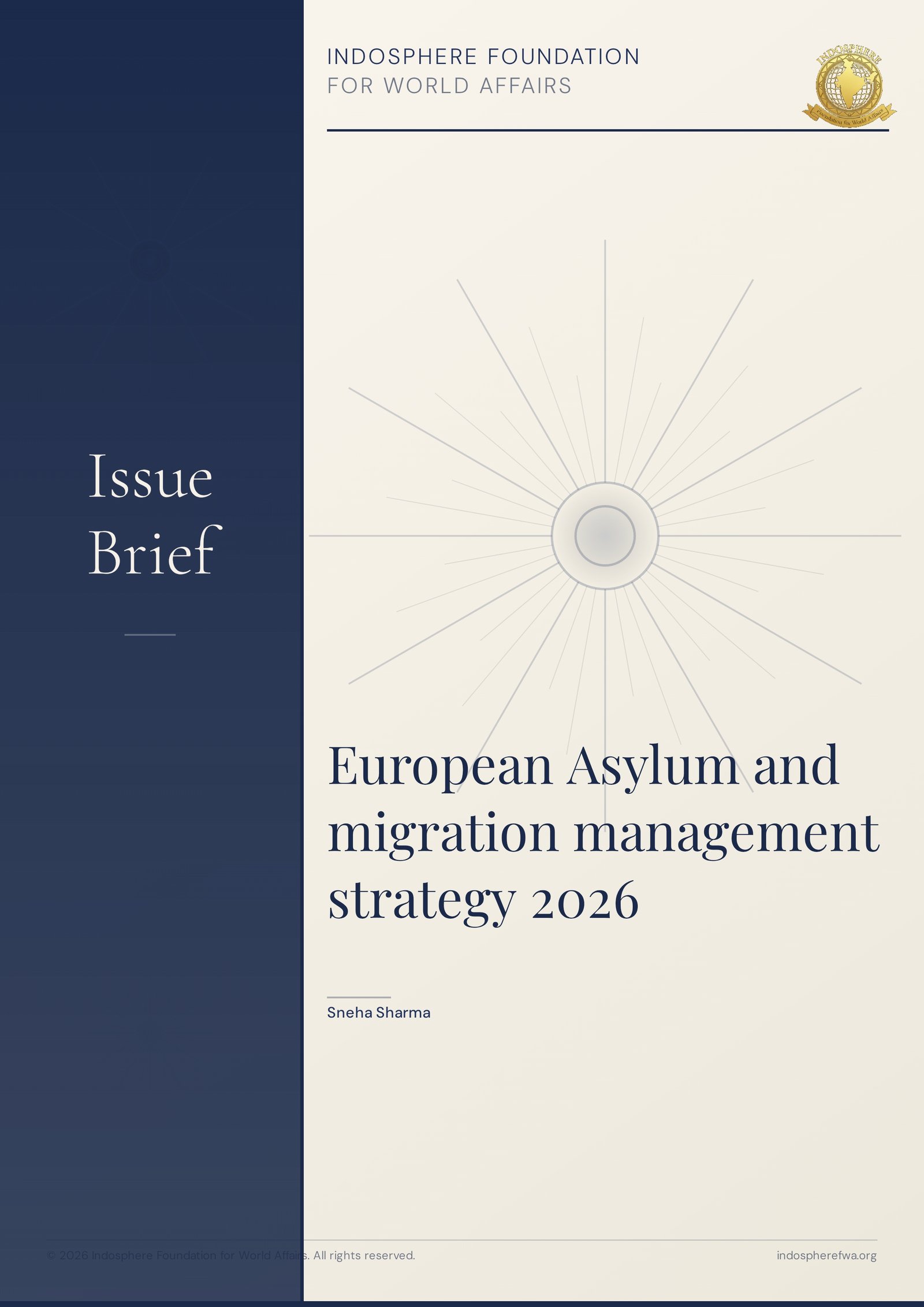 European Asylum and migration management strategy 2026
